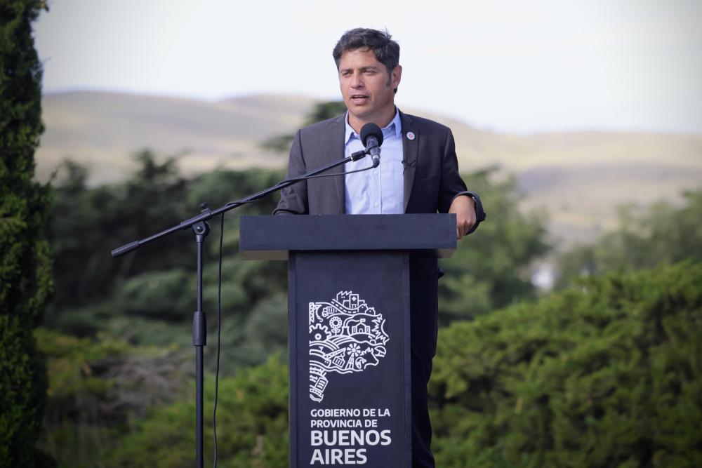 Axel Kicillof: “Frente a la motosierra, la Provincia redobla los esfuerzos”