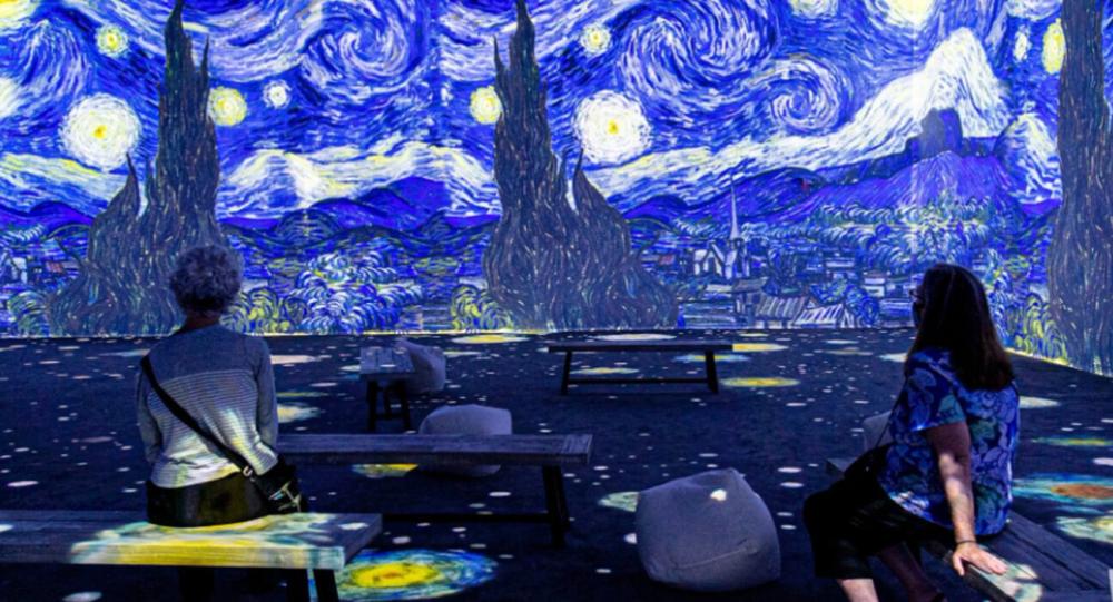 Últimos días de la muestra inmersiva de Van Gogh en el Predio Floral de Escobar