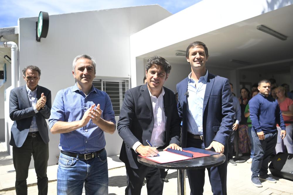 Kicillof inauguró las obras en un Centro de Atención Primaria de la Salud
