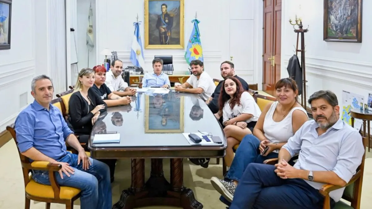 Kicillof recibió a Juan Grabois para avanzar en una estrategia electoral