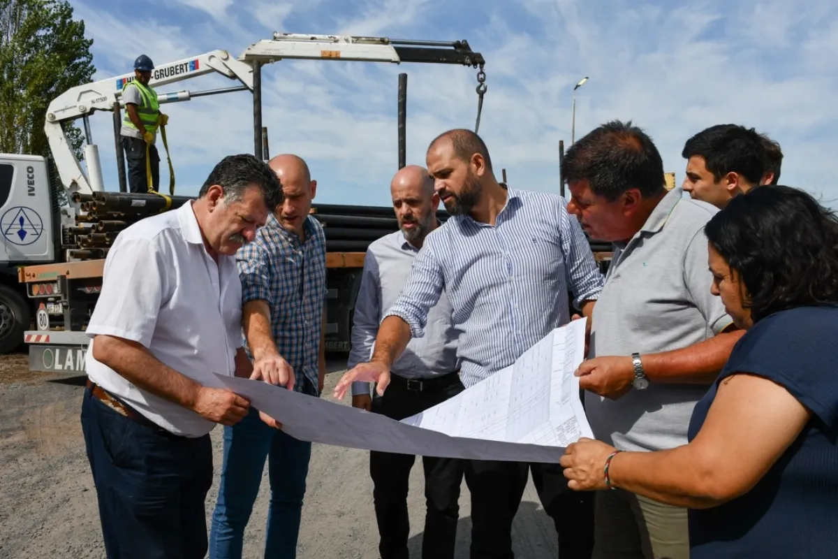 Avanza la obra de un gasoducto que beneficiará dos municipios de la Cuarta