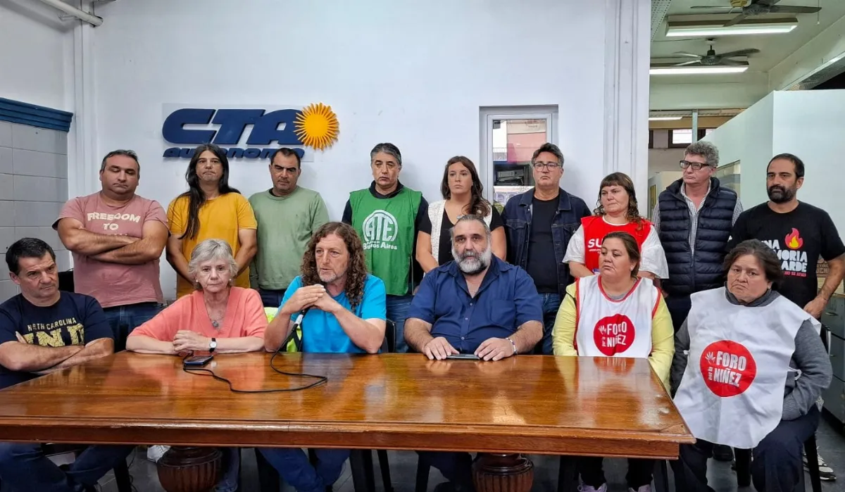 Las CTA bonaerenses lanzaron una colecta solidaria para asistir a Bahía Blanca