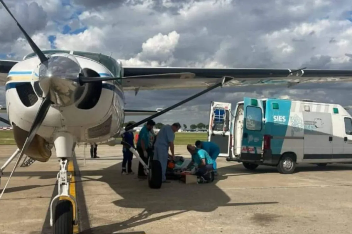 Salud: la Provincia realizó más de 30 vuelos sanitarios en lo que va del año