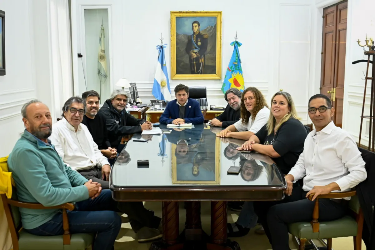 Unidad Popular se reunió con Kicillof y ratificó su respaldo a la gestión bonaerense