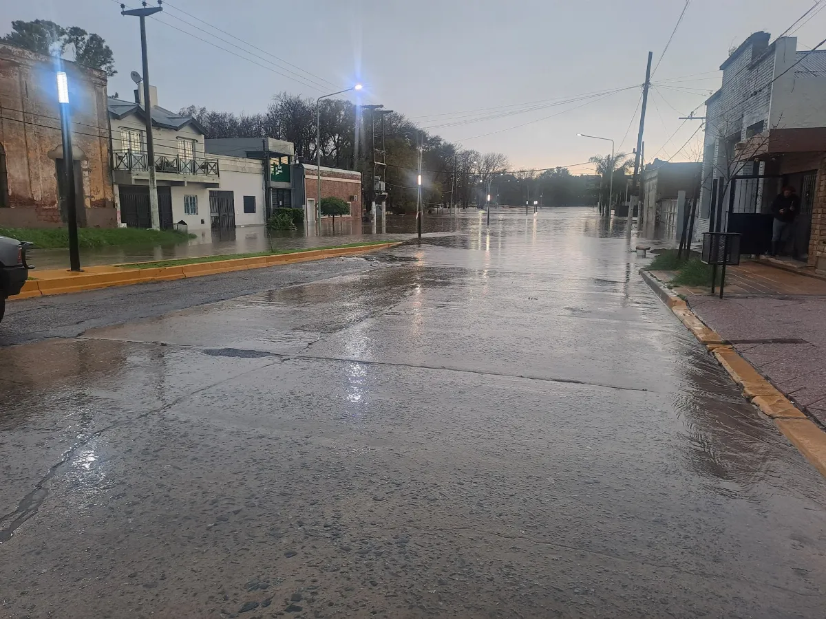 Después del temporal: Arrecifes suspende las clases por 48 horas por la emergencia