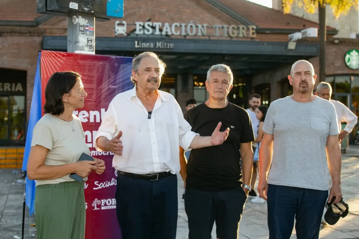 Ricardo Alfonsín lleva su agenda progresista al interior de la provincia de Buenos Aires