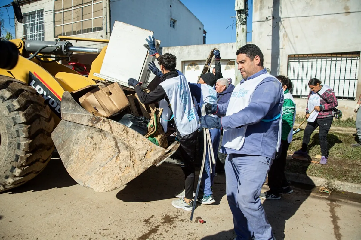 La Provincia continúa asistiendo a los distritos afectados por el temporal