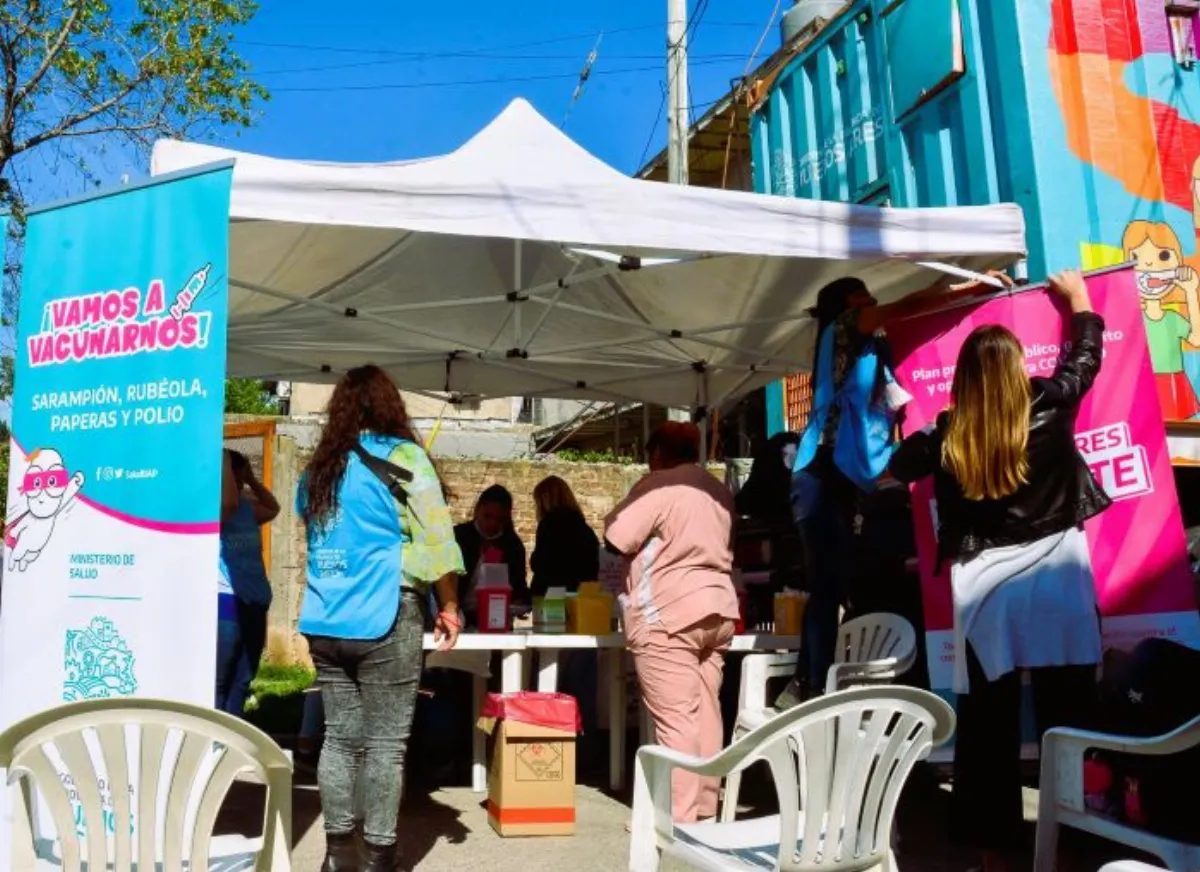 Gran jornada de vacunación contra el sarampión en la Provincia: conocé todos los lugares