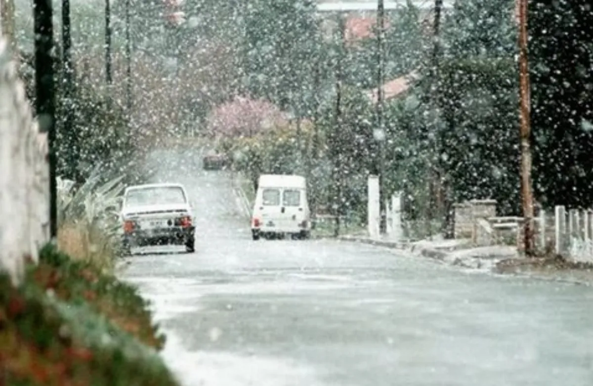 Nieve en el Conurbano bonaerense, después de 18 años: todas las imágenes