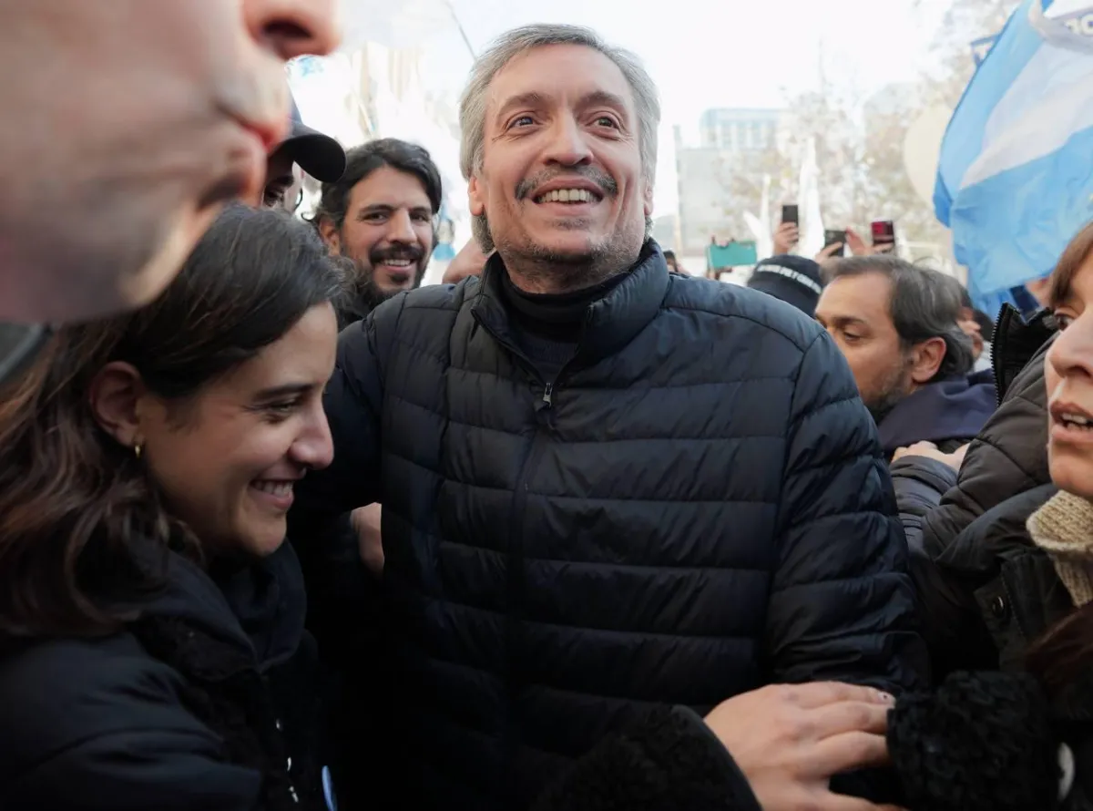 Máximo Kirchner dejó la puerta abierta a una posible candidatura en la Tercera