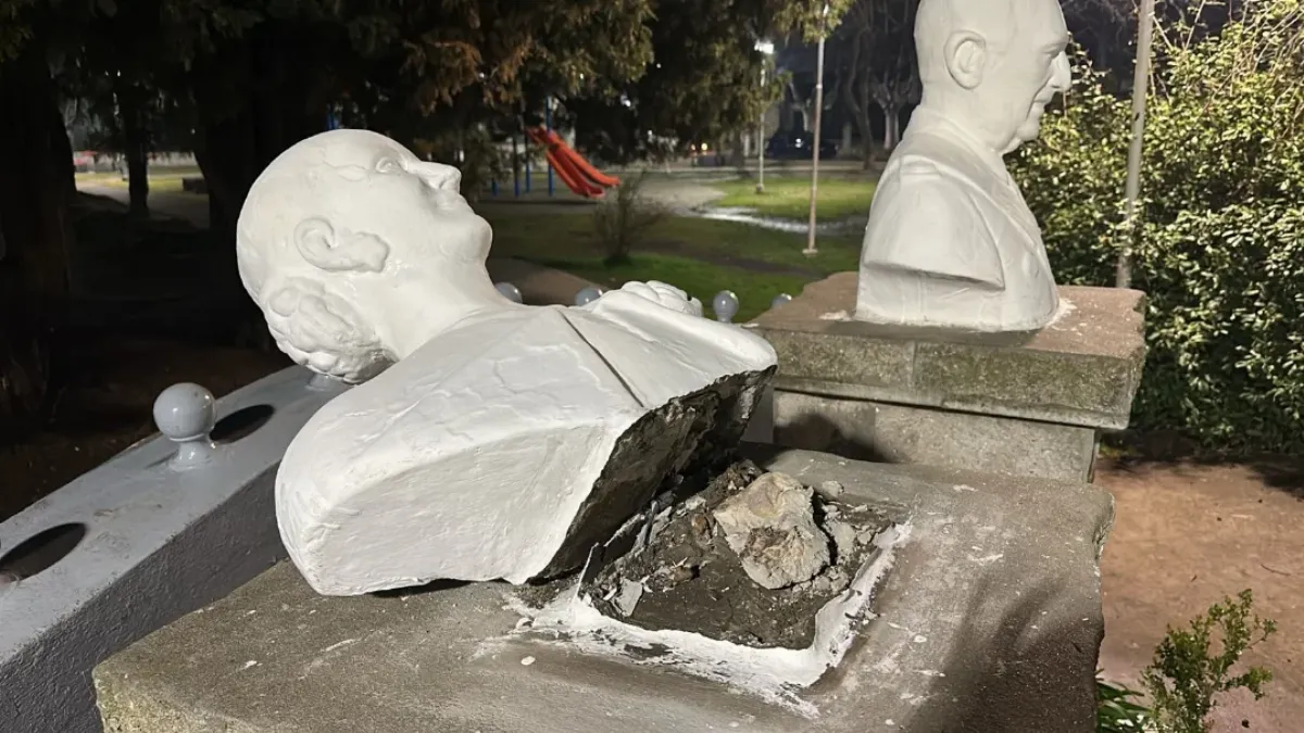 Destruyeron un busto de Evita en distrito peronista: fue justo en el aniversario de su muerte