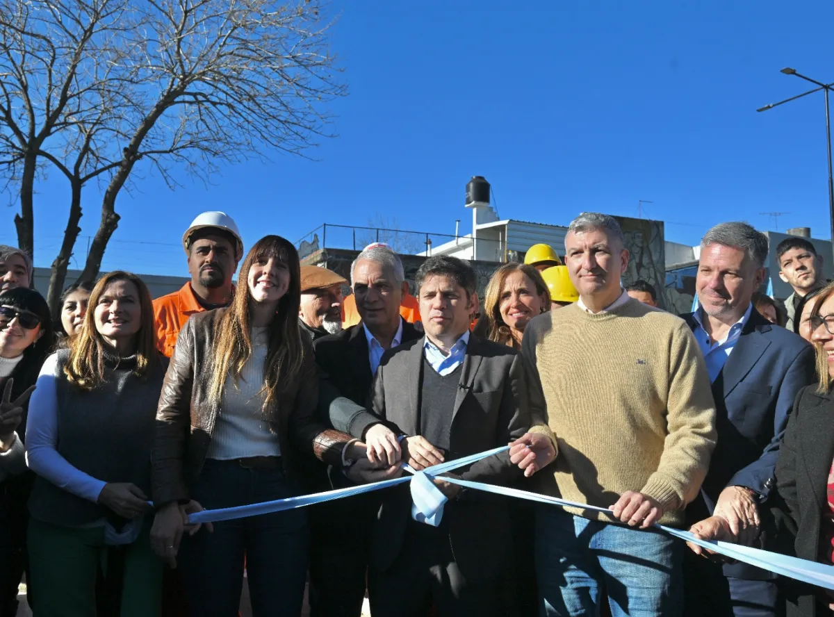Alak y Kicillof inauguraron el primer tramo de la nueva avenida 60
