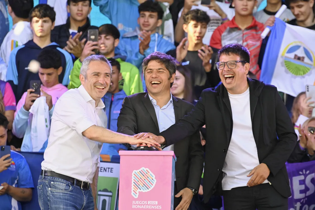 Kicillof encabezó la apertura de la etapa final de los Juegos Bonaerenses 2025