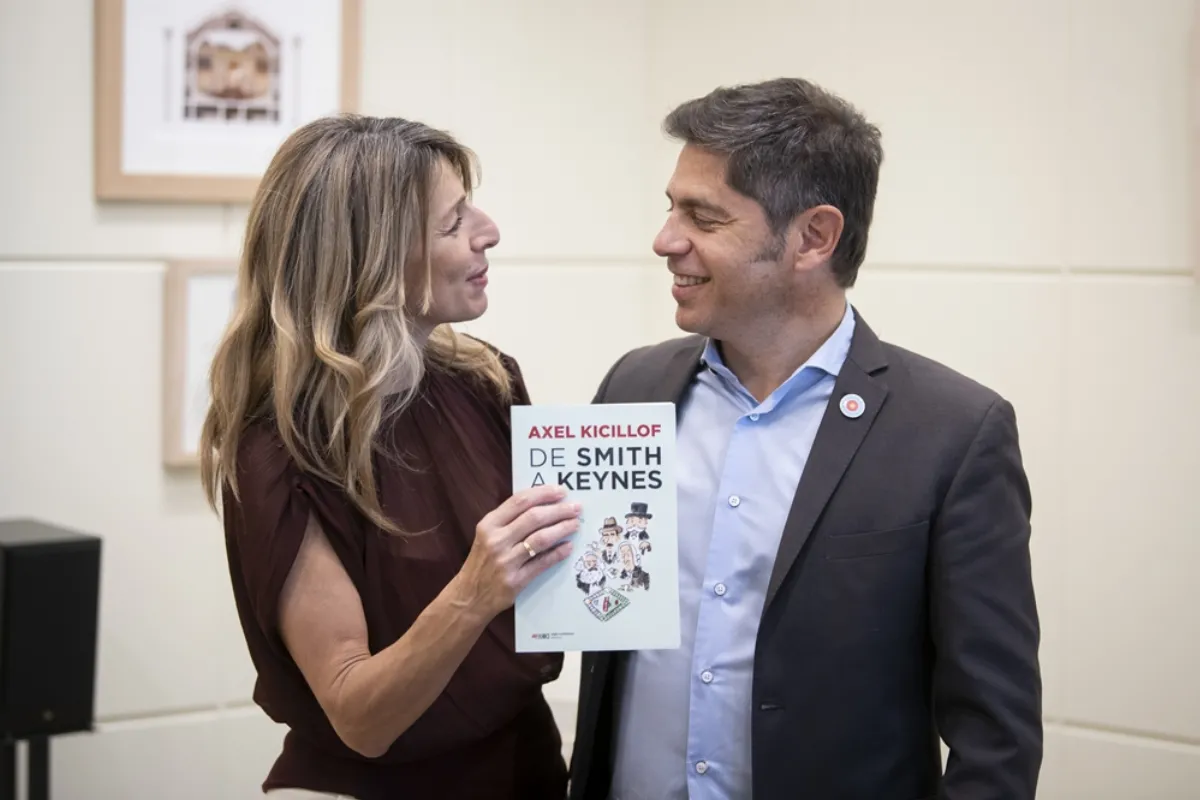 España: Kicillof se reunió con Yolanda Díaz y mantuvo un encuentro con empresarios