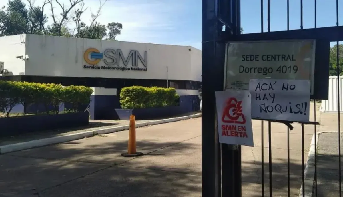 Alerta: trabajadores del SMN anuncian paro ante la amenaza de 240 despidos