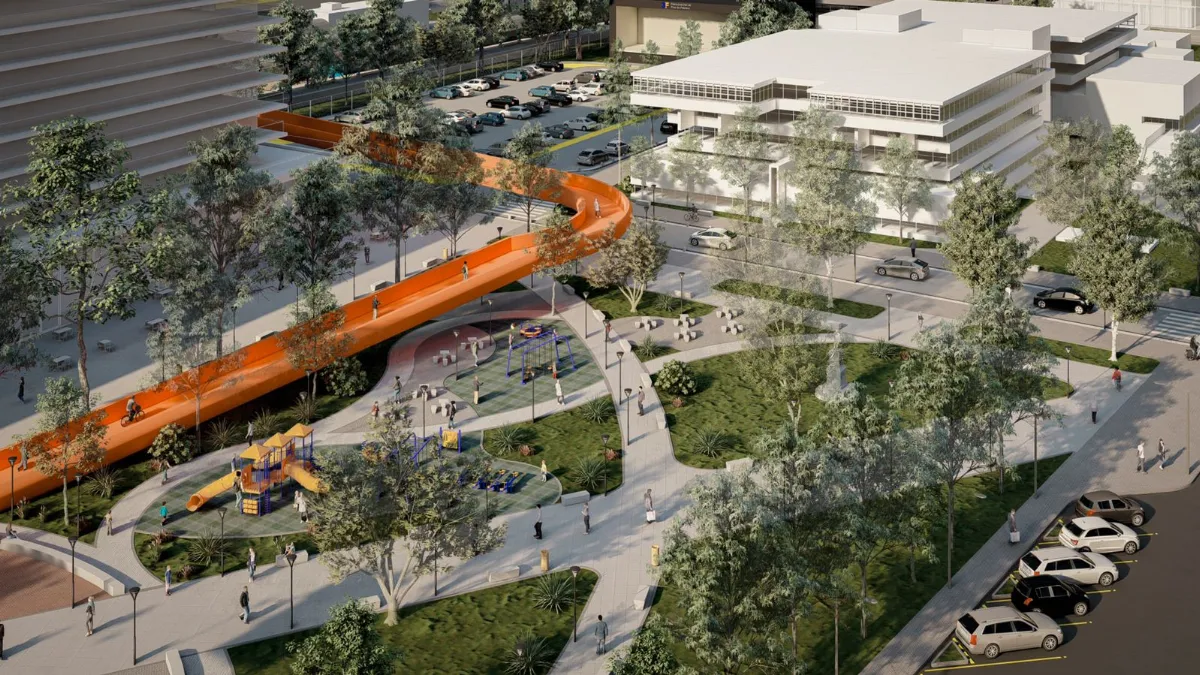 Tres de Febrero presentó oficialmente el centro cívico más moderno del Conurbano